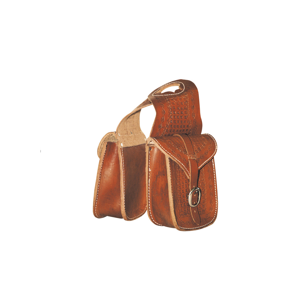 BISACCIA ANTERIORE CUOIO BASKET | Selle e Accessori | Bisacce | Lakota