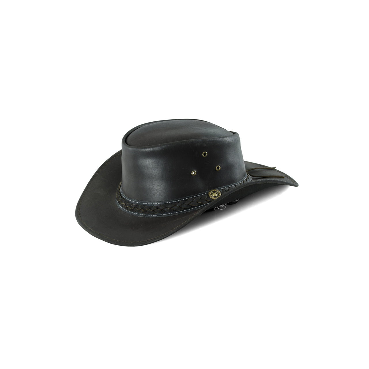 CAPPELLO IN PELLE MODELLO "BRAID" | Accessori | Accessori | Lakota