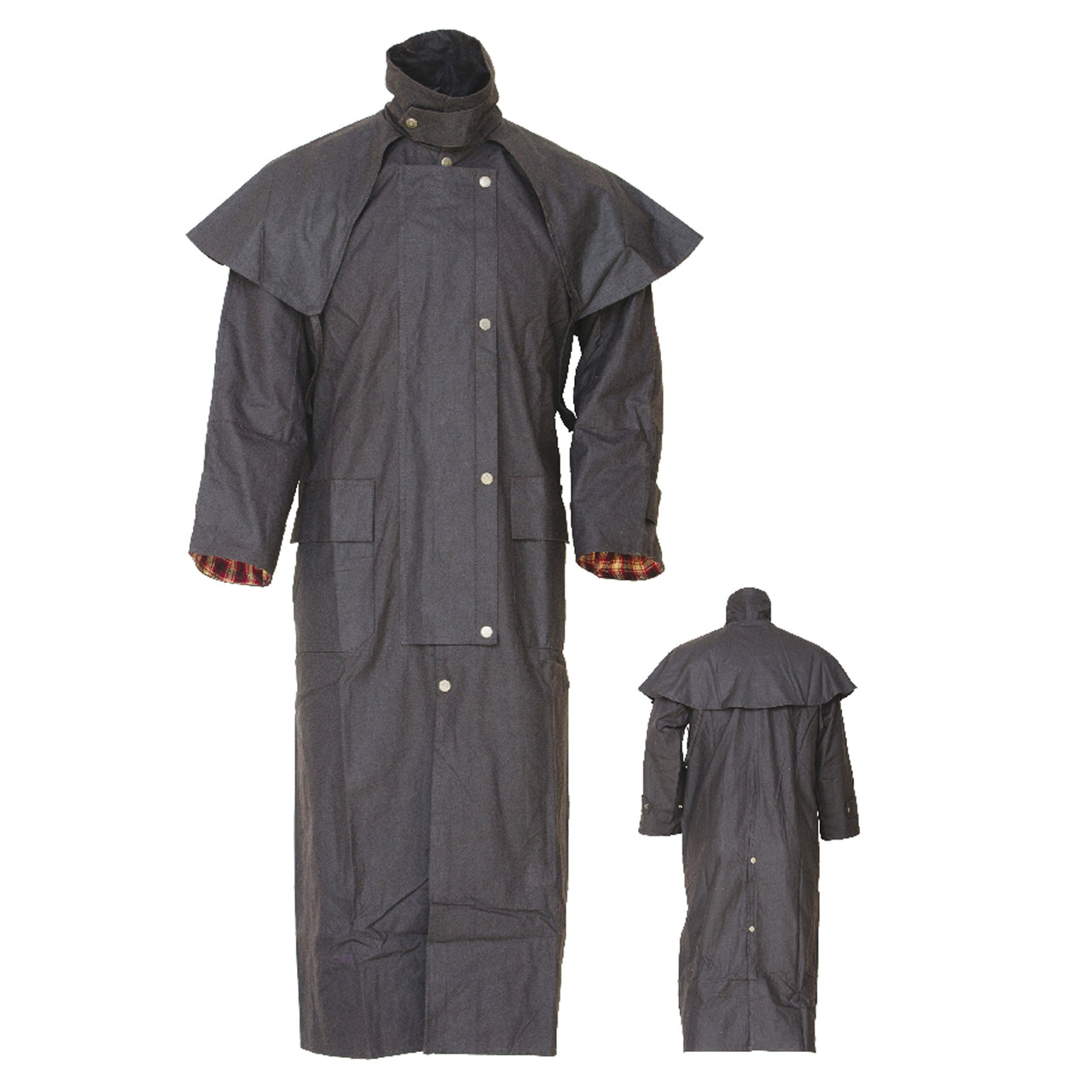 GIACCA IMPERMEABILE CERATA LUNGA | Abbigliamento | Impermeabili | Umbria Equitazione