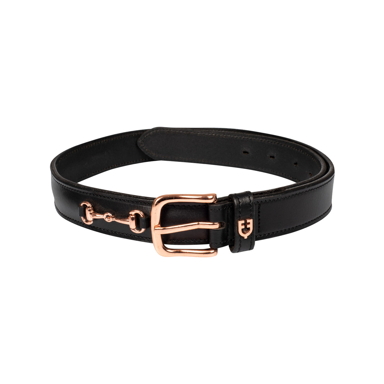 Cintura inglese con dettagli filetti rose gold | Accessori | Accessori | Equestro