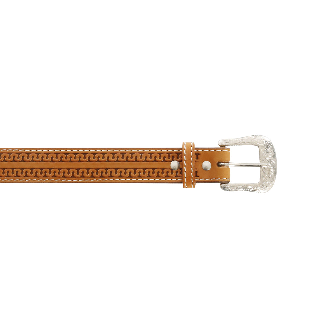 CINTURA WESTERN IN CUOIO CON LAVORAZIONE SNAKE | Accessori | Accessori | Pool's