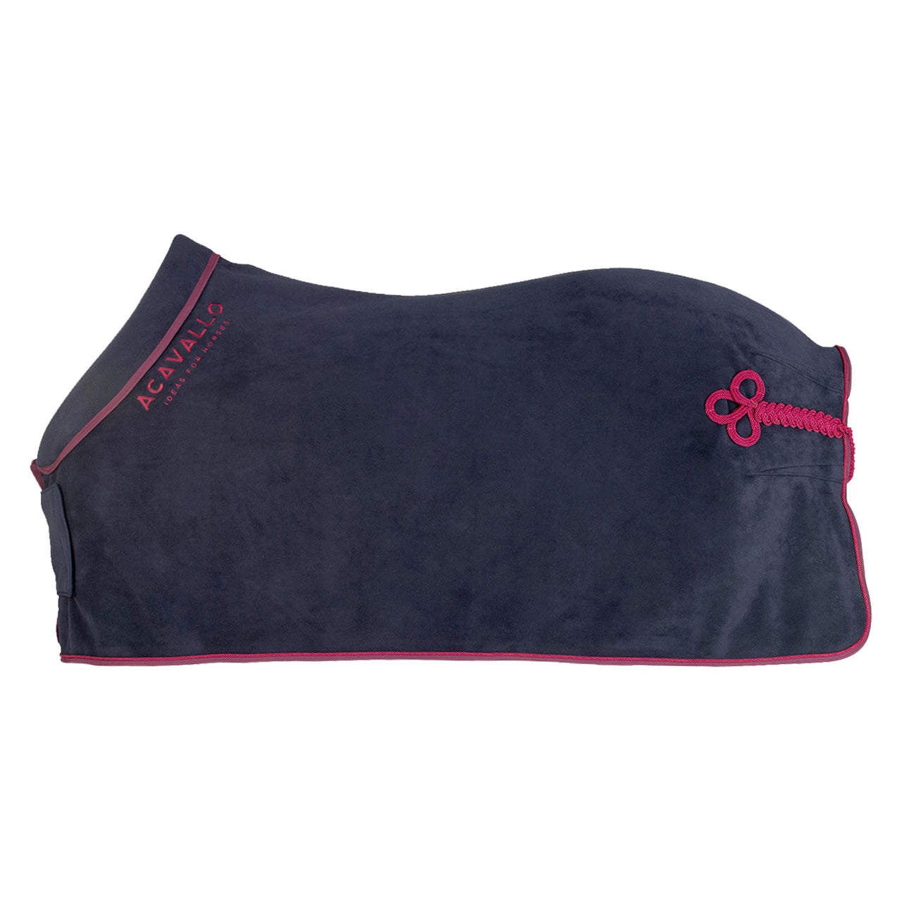 Coperta box pile colletto imbottito 800gr | Coperte e Cappucci | Coperte in Pile | Acavallo