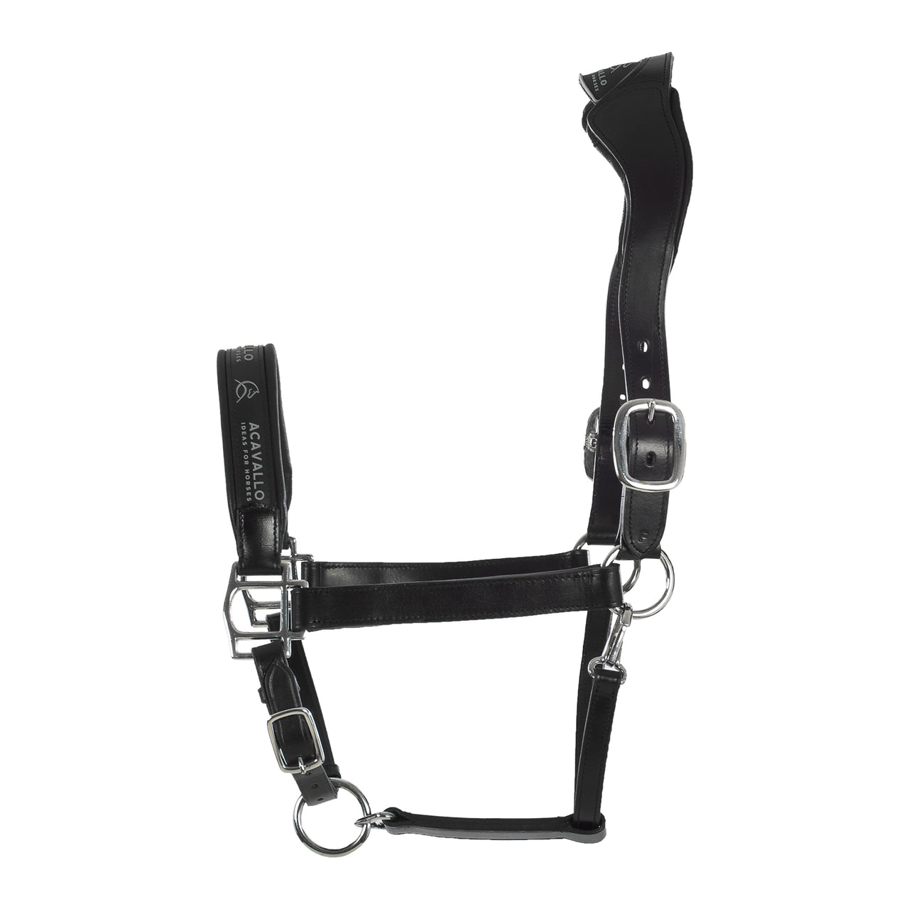 Cavezza ergonomica pelle vitello | Cavezze e Lunghini | Cavezze | Acavallo