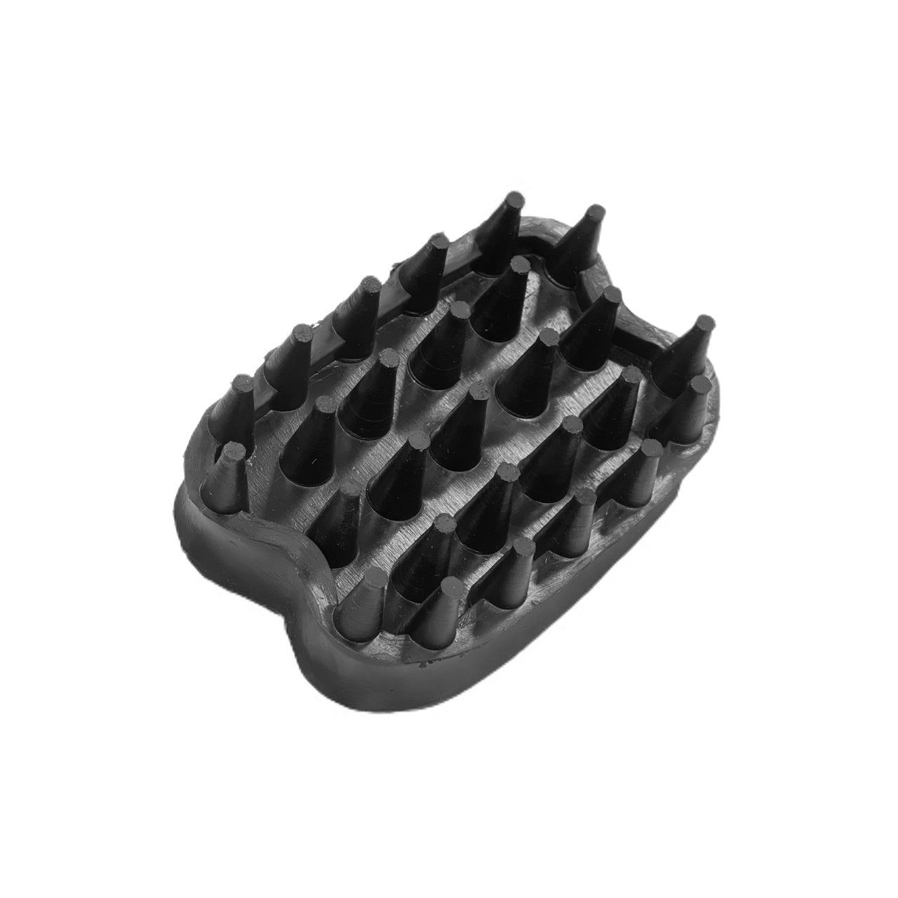 STRIGLIA RETTANGOLARE GOMMA CON PUNTE TONDE | Cura del Cavallo | Striglie | Umbria Equitazione