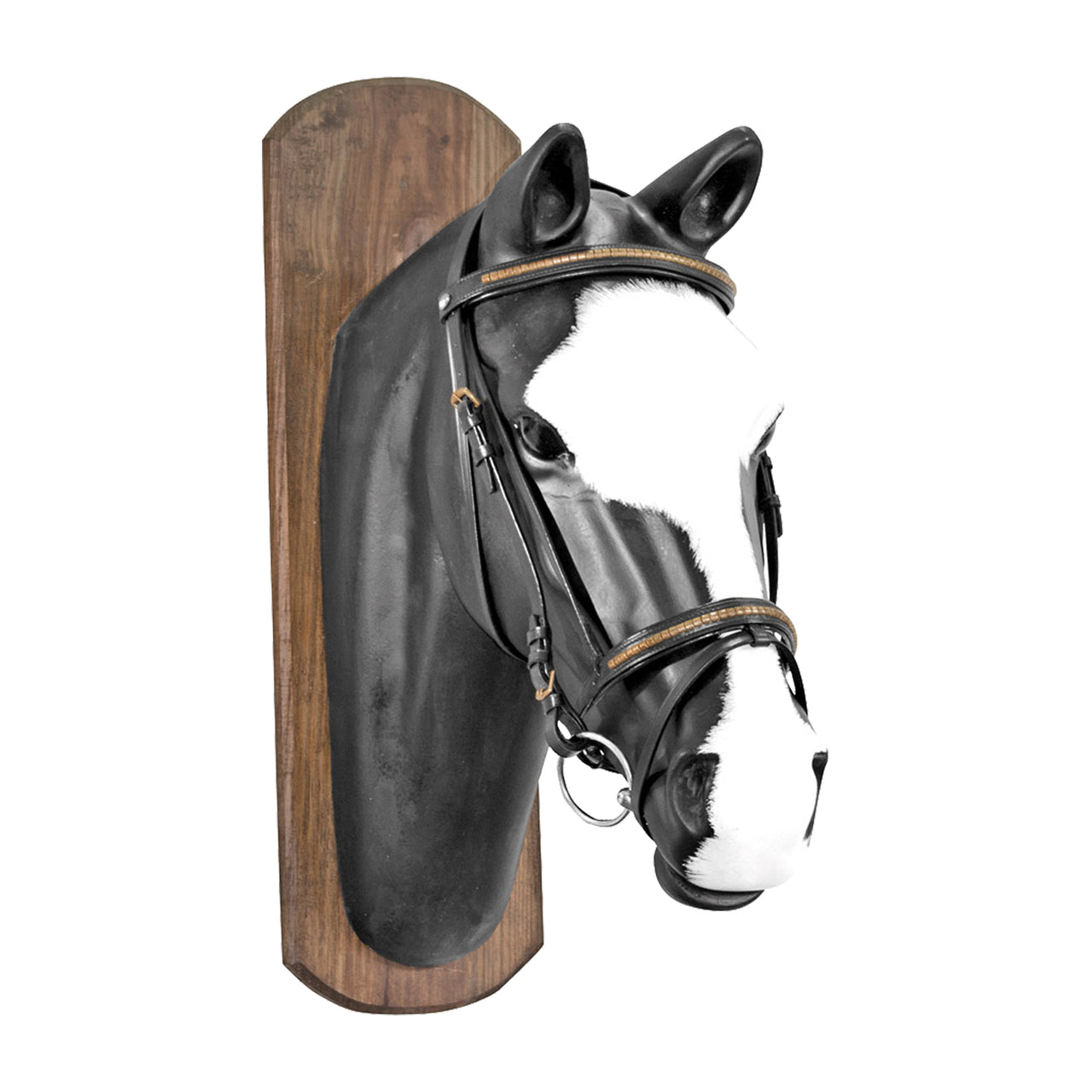 TESTIERA INGLESE C/OTTONI REDINI GOMMA | Briglie e Accessori | Corone | Derby