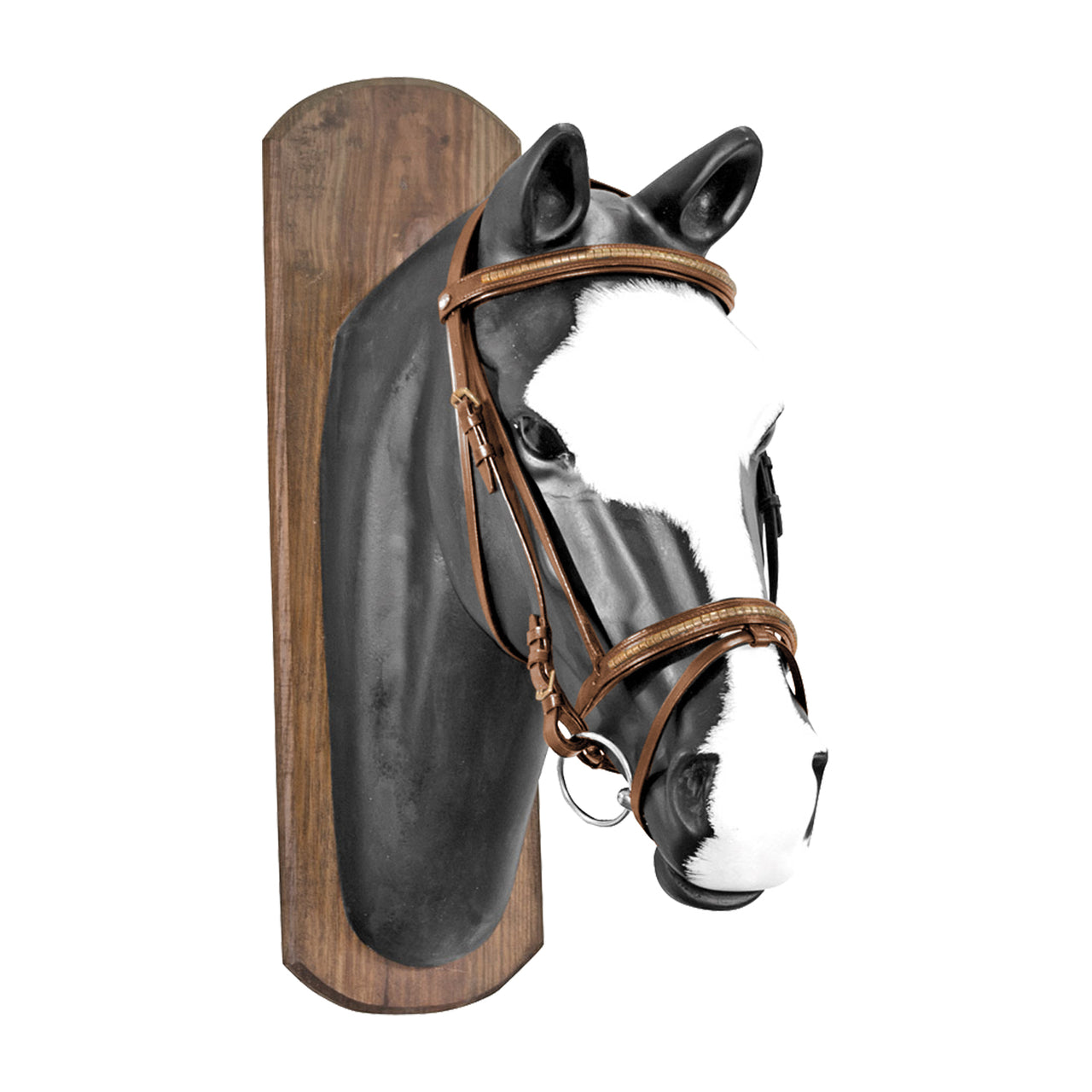 TESTIERA INGLESE C/OTTONI REDINI GOMMA | Briglie e Accessori | Corone | Derby