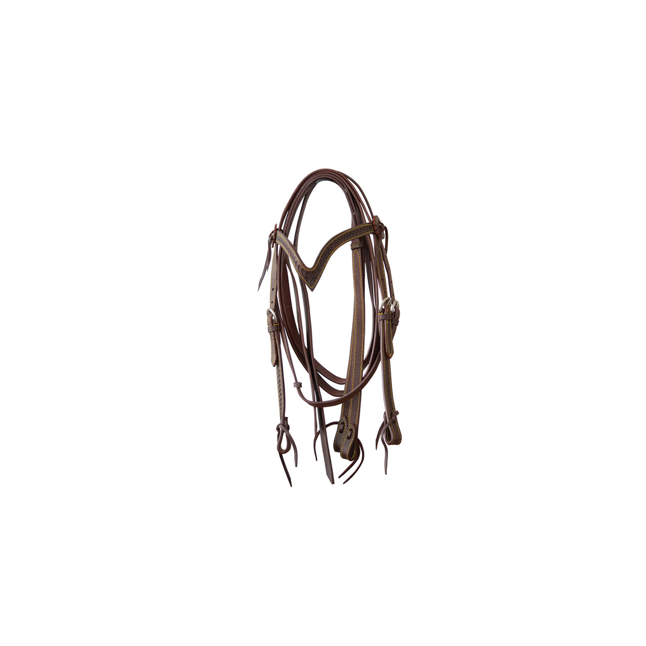 TESTIERA V BASKET/FLOWER C/REDINI | Briglie e Accessori | Corone | Lakota