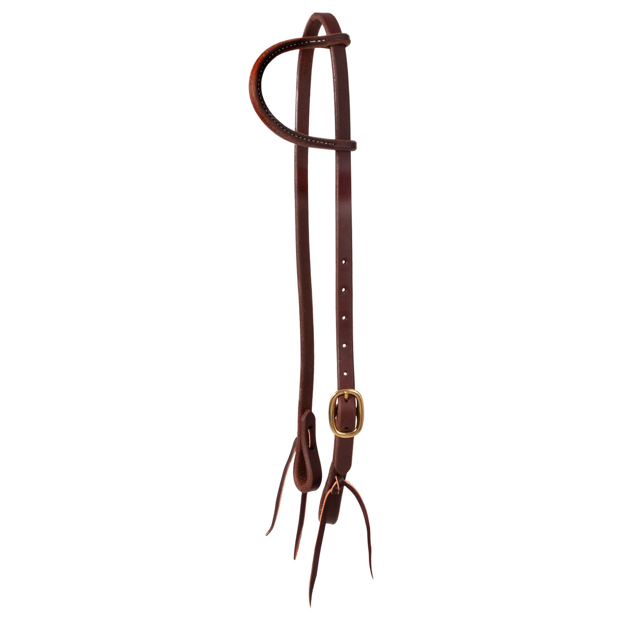 TESTIERA 1 ORECCHIO UNA FIBBIA OTTONE MADE IN USA POOL'S | Briglie e Accessori | Corone | Pool's