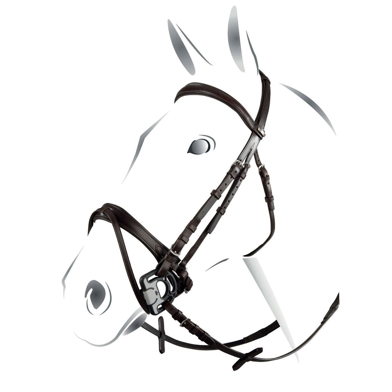 TESTIERA MODELLO JUBILEE | Briglie e Accessori | Corone | Equestro