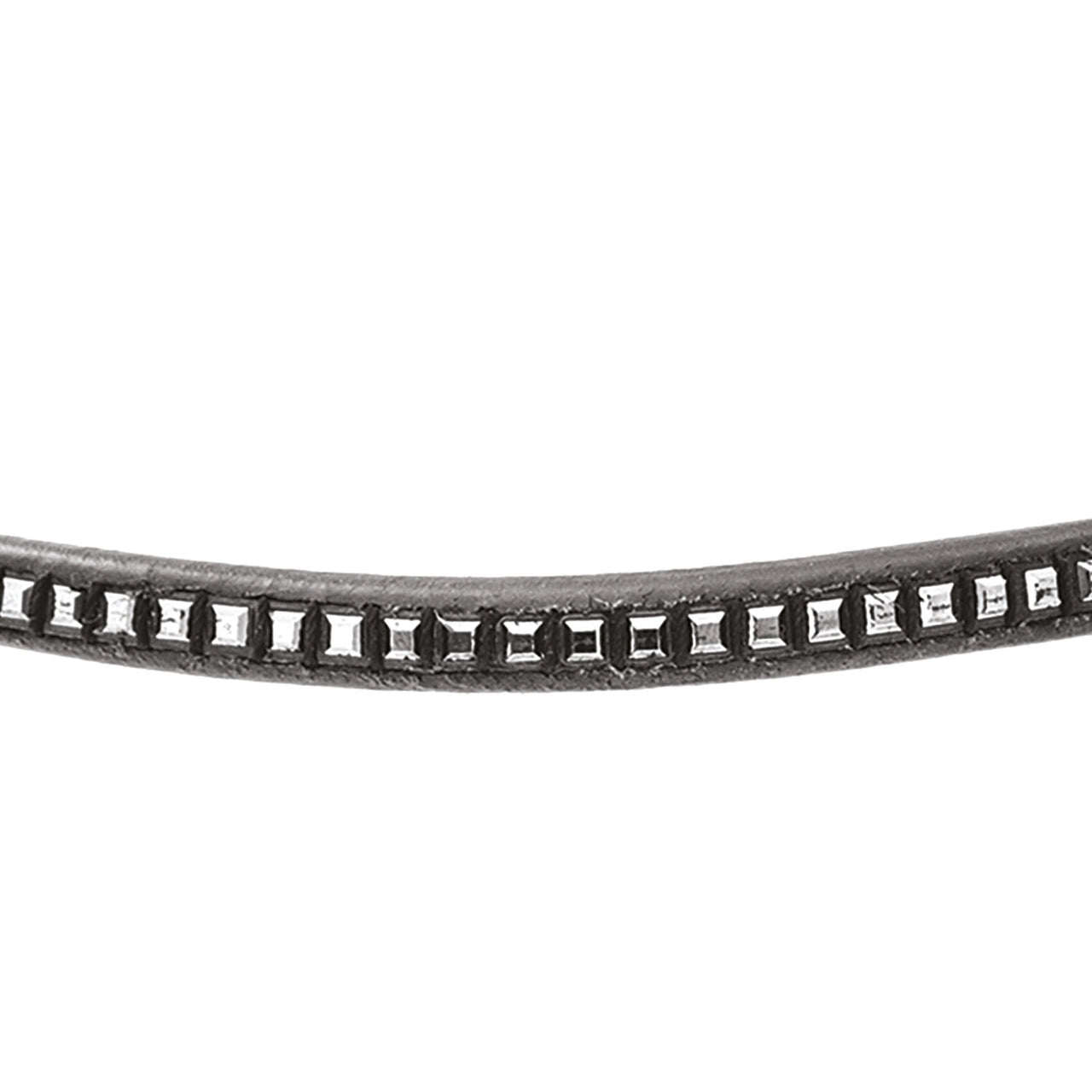 Frontalino in cuoio con clincher argento | Briglie e Accessori | Accessori e pezzi di ricambio | Equestro