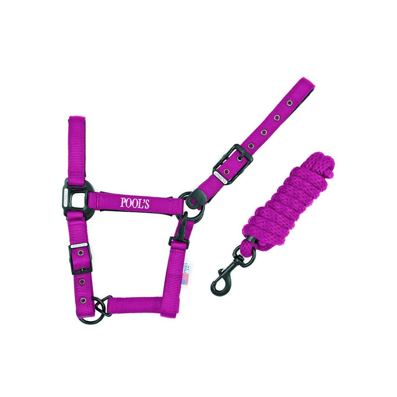 CAVEZZA NYLON TINTA UNITA C/LUNGHINA | Cavezze e Lunghini | Cavezze | Pool's