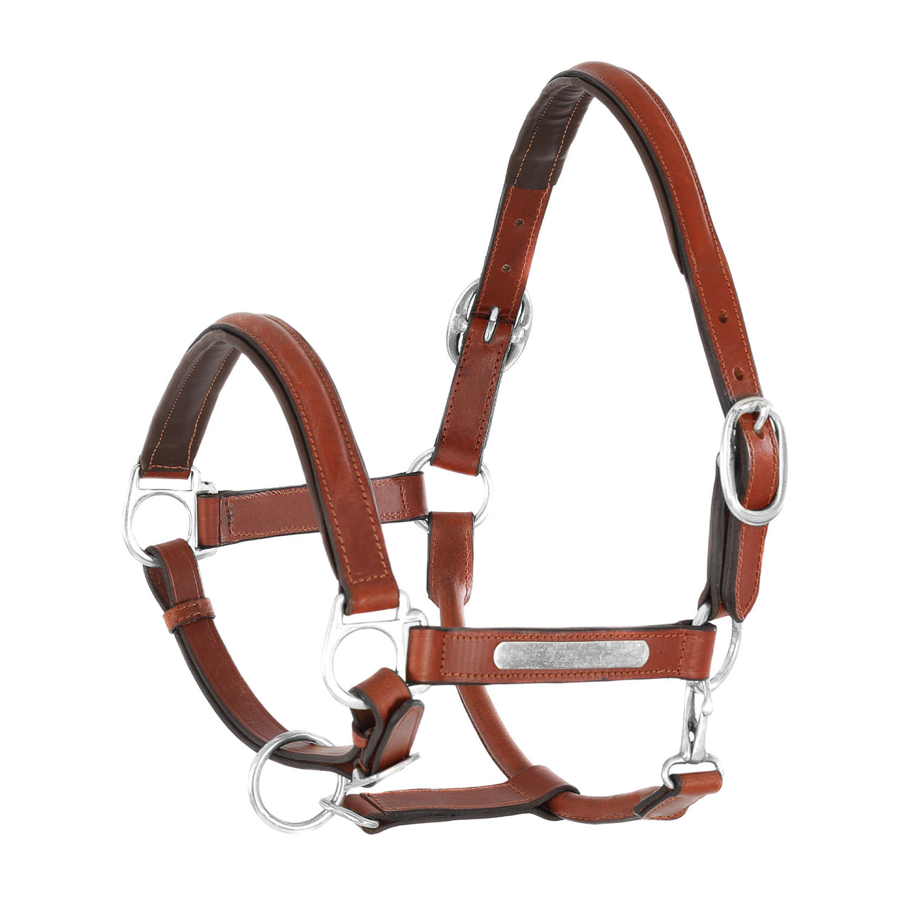 CAVEZZA CUOIO DOPPIATO FIBBIE OTTONE | Cavezze e Lunghini | Cavezze | Umbria Equitazione