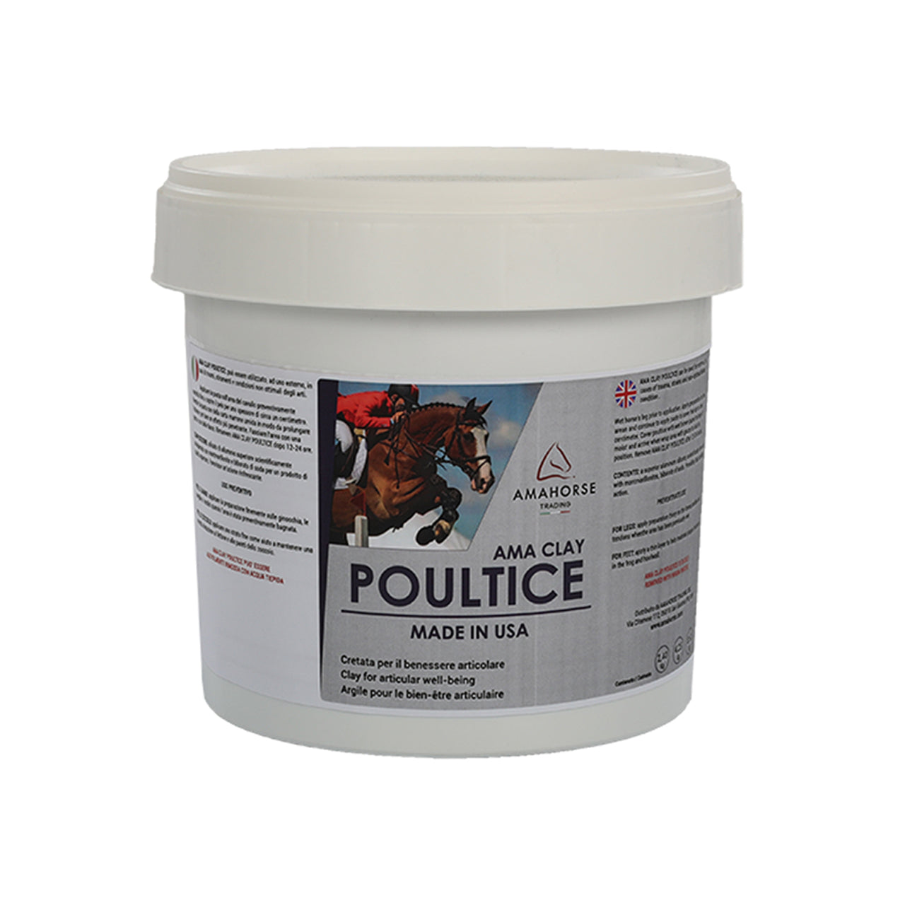 AMACLAY POULTICE MADE IN USA (8,6 KG) | Cura del Cavallo | Benessere e Recupero | AmaHorse