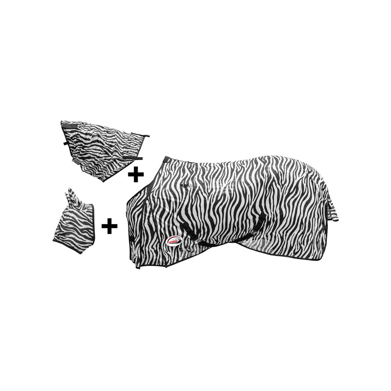 COPERTA RETE C/MASCHERA MODELLO ZEBRA | Maschere e Coperte Antimosche | Maschere e Coperte Antimosche | Umbria Equitazione