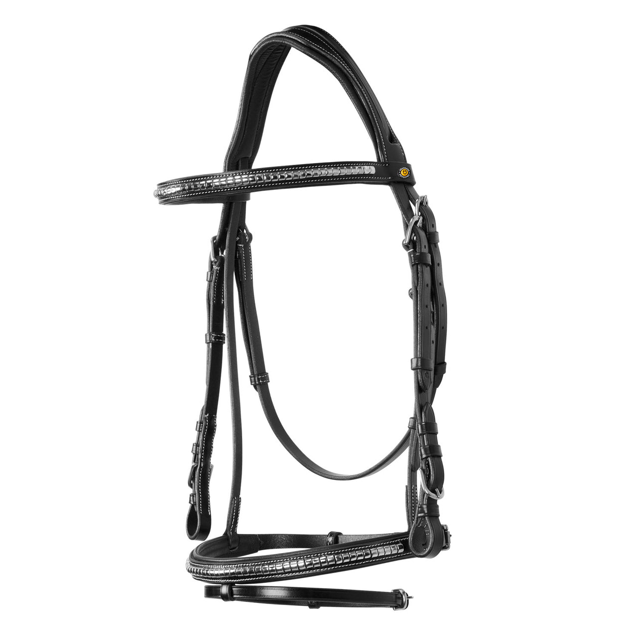 Testiera inglese in cuoio clincher NEW | Briglie e Accessori | Corone | Equestro