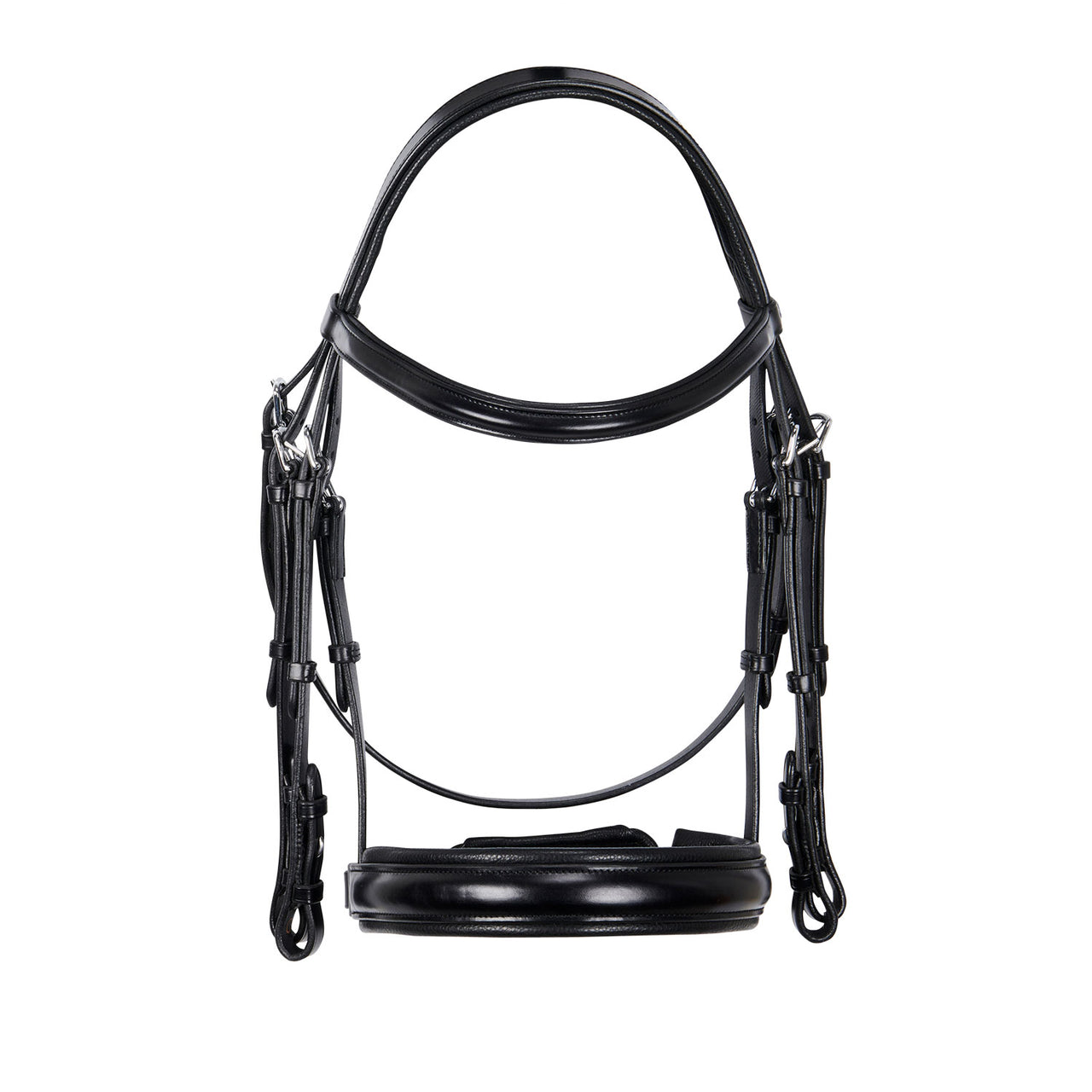 Briglia dressage in cuoio senza redini | Briglie e Accessori | Brigliei | Equestro