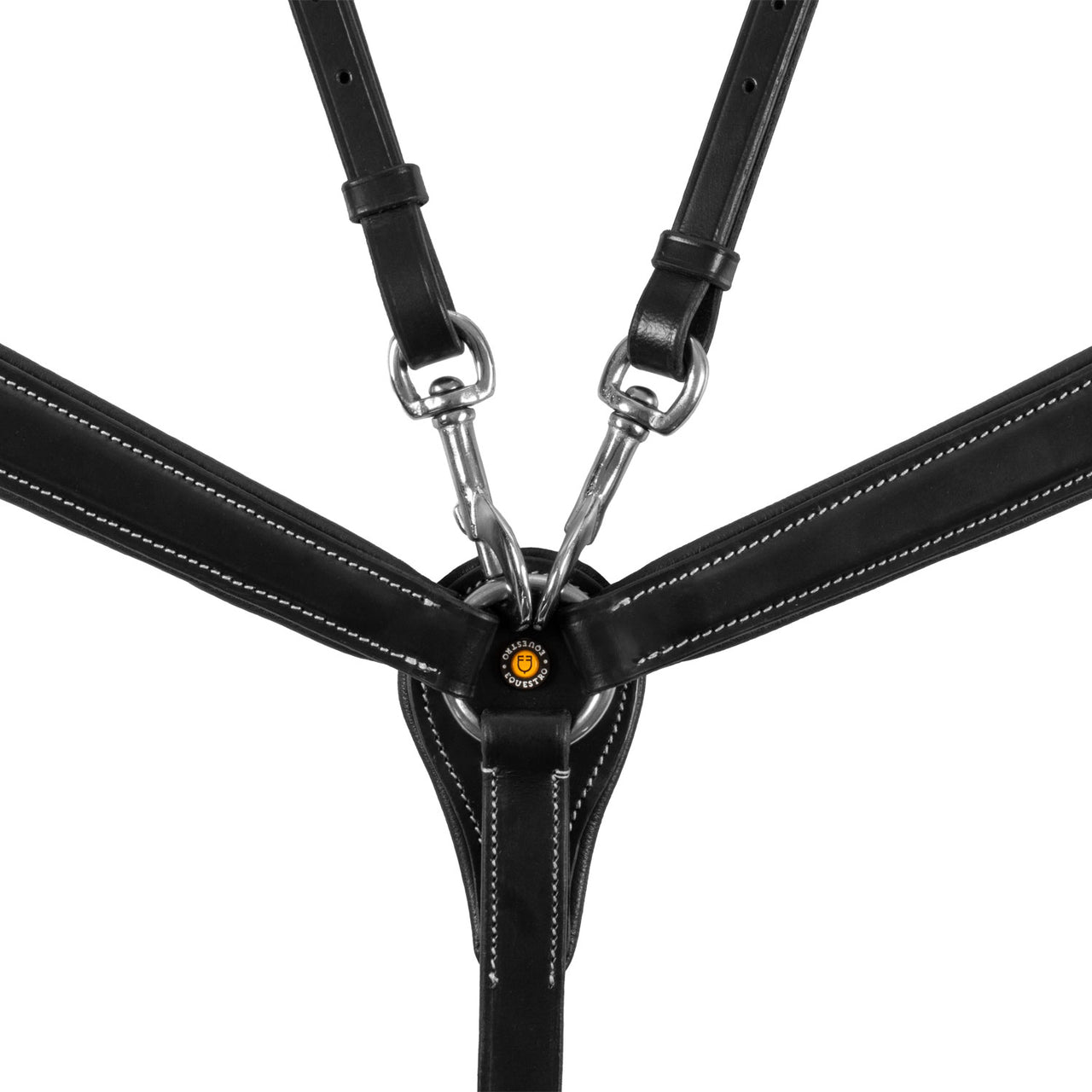 Pettorale con forchetta in pelle conciata | Martingale e Pettorali | Pettorali | Equestro