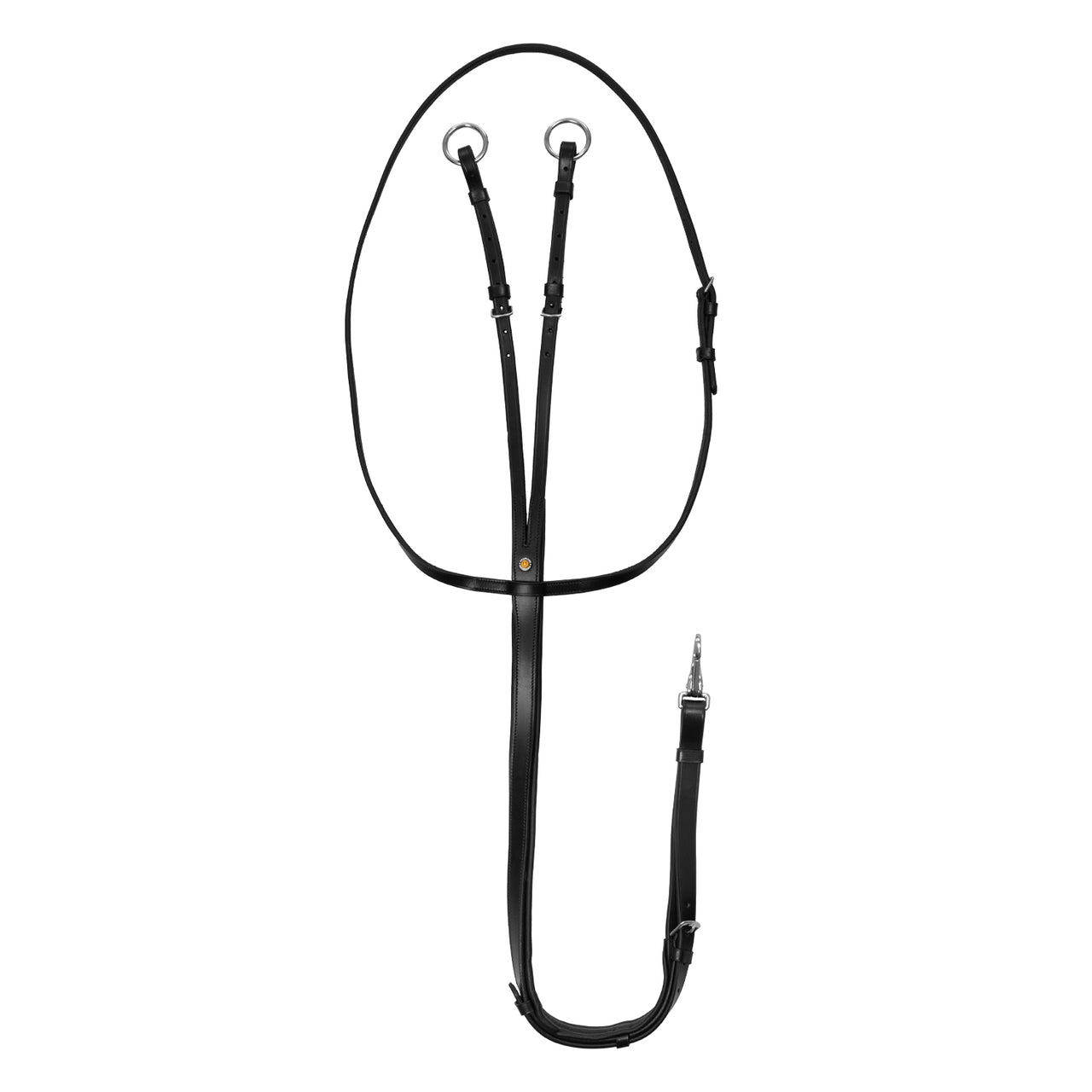 Martingala in pelle cuciture argento | Martingale e Pettorali | Martingale | Equestro