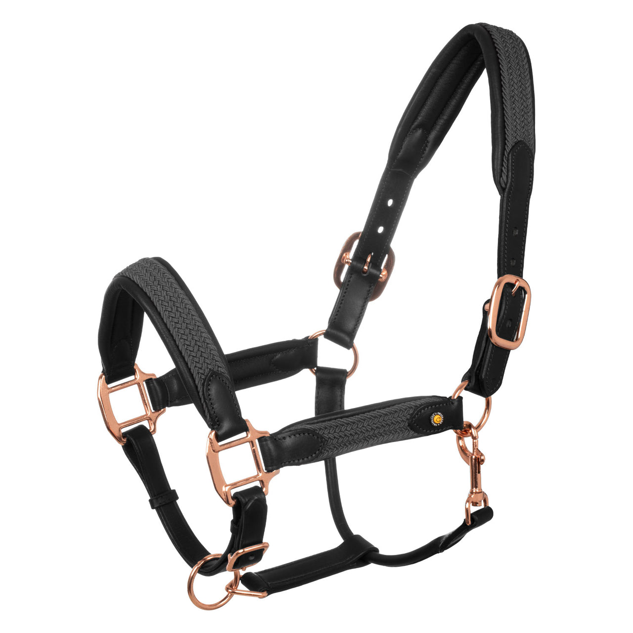 Cavezza in cuoio con inserti in nylon intrecciato | Cavezze e Lunghini | Cavezze | Equestro