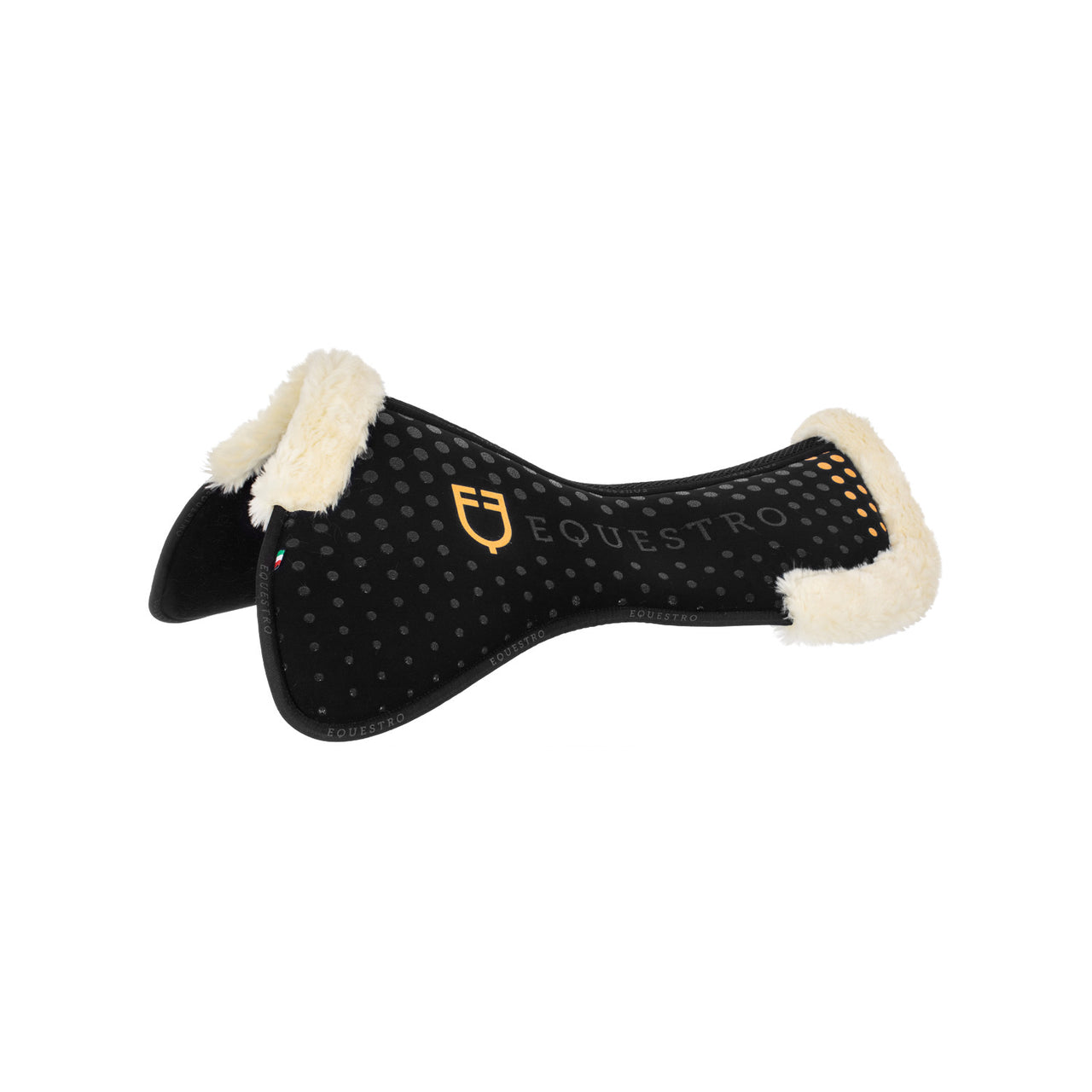 Compensatore sella in memory foam con grip e lana sintetica | Sottosella e Accessori | Sottosella in Pelle di Agnello | Equestro