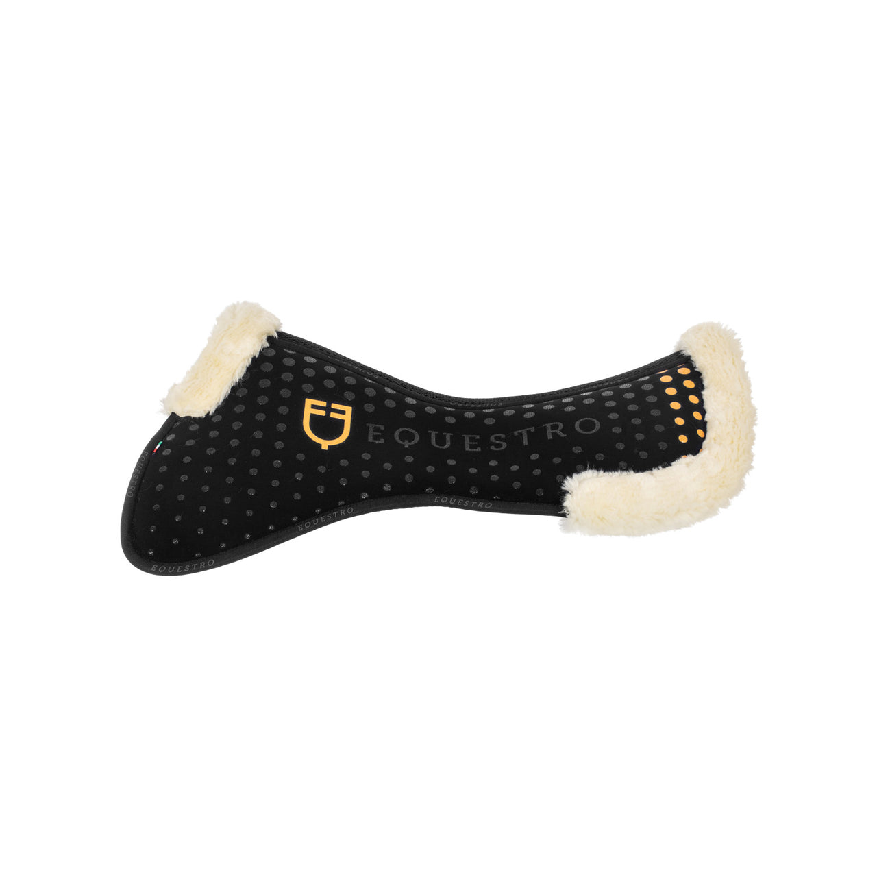 Compensatore sella in memory foam con grip e lana sintetica | Sottosella e Accessori | Sottosella in Pelle di Agnello | Equestro