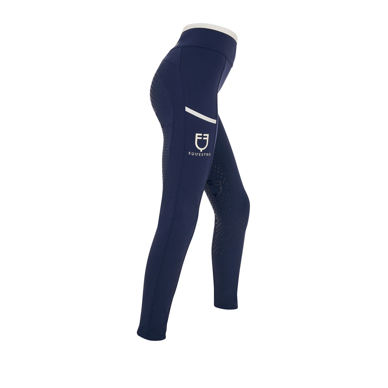 Leggings bambina con decorazioni perforate | Abbigliamento | Pantaloni da Equitazione | Equestro