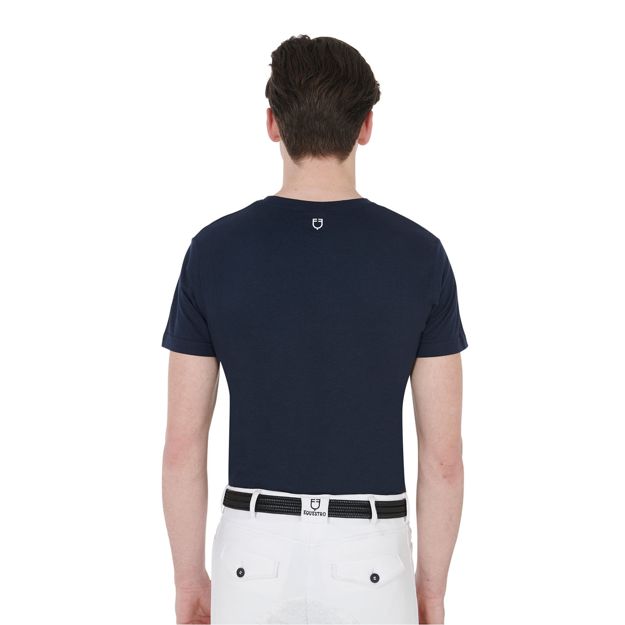 T-shirt uomo slim fit con logo sul petto | Abbigliamento | T-Shirt | Equestro