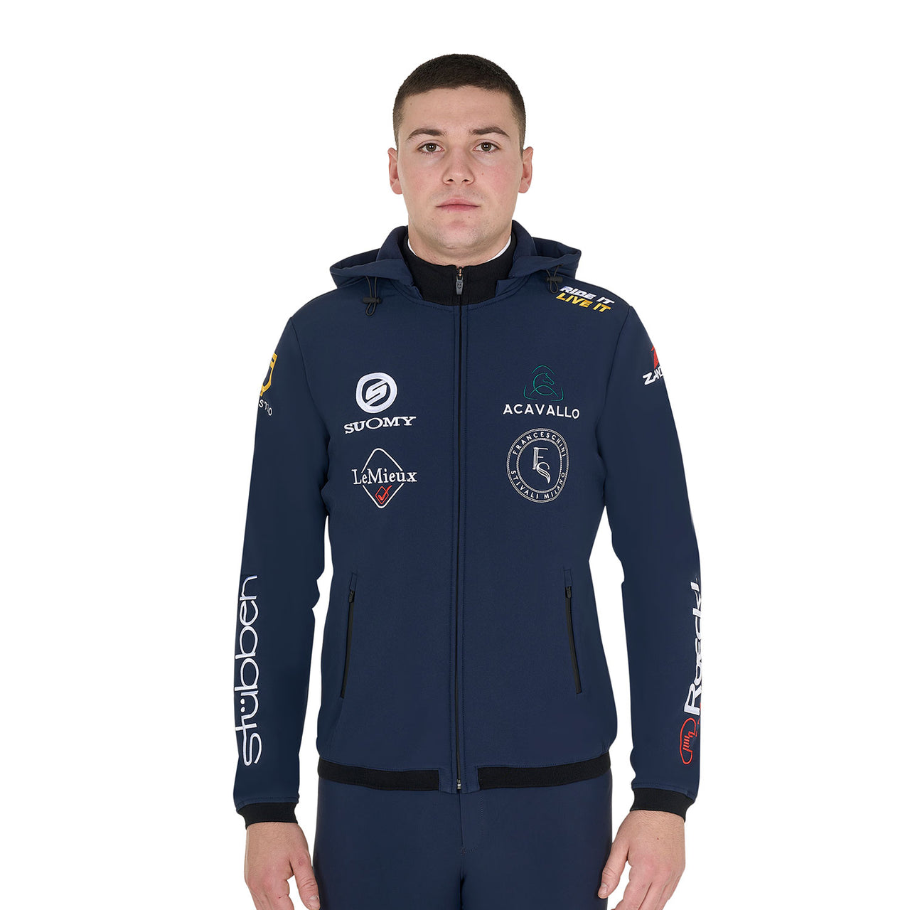 NEW STYLE SOFTSHELL UOMO MULTILOGO | Abbigliamento | Abbigliamento Tecnico | Equestro