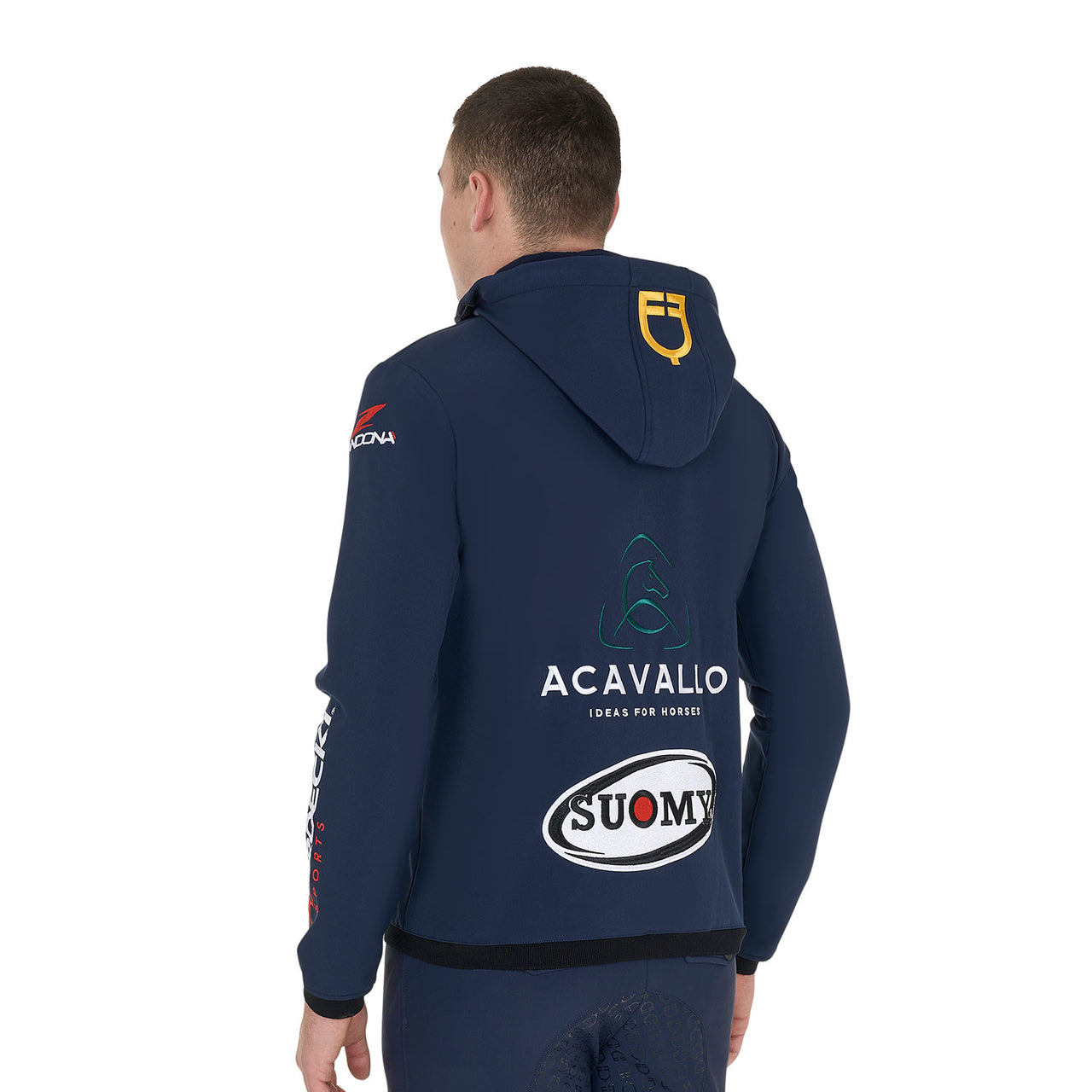 NEW STYLE SOFTSHELL UOMO MULTILOGO | Abbigliamento | Abbigliamento Tecnico | Equestro