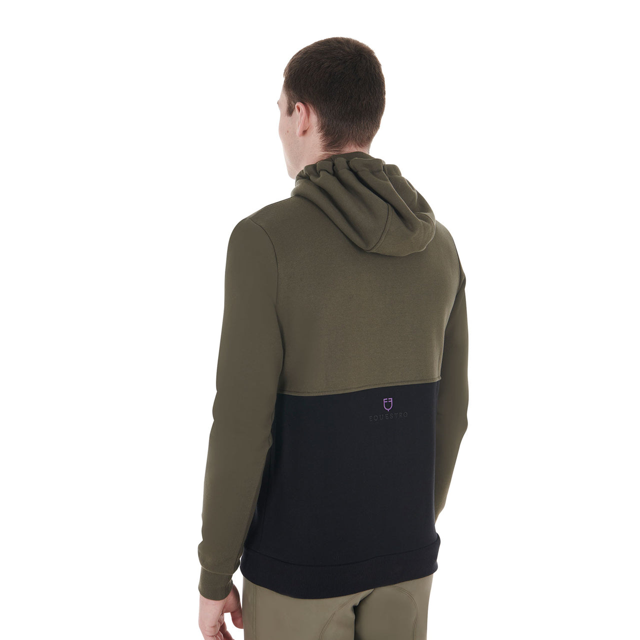 Felpa uomo con cappuccio e pile interno | Abbigliamento | Felpe | Equestro