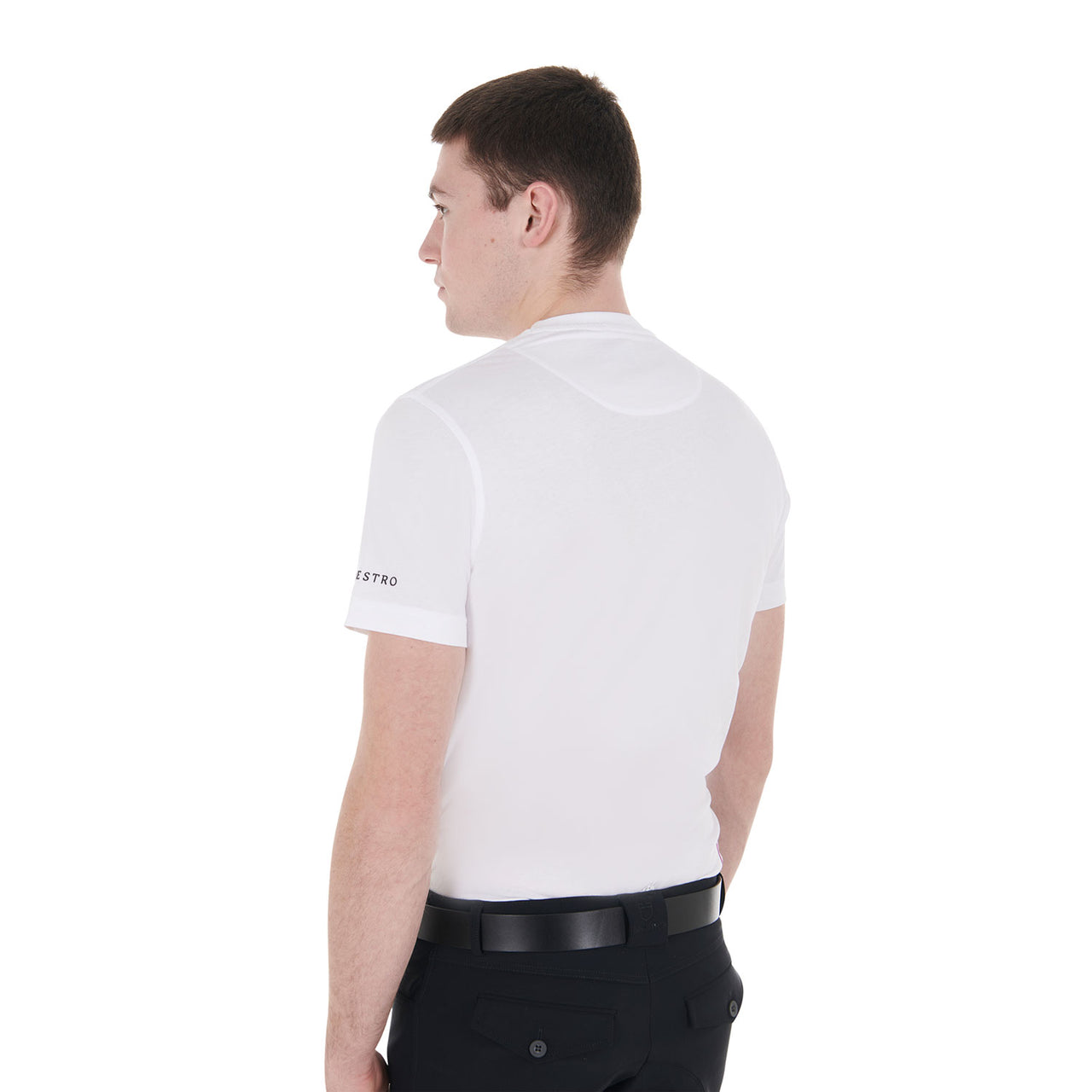 T-shirt da uomo slim fit con logo Ride It Live It | Abbigliamento | T-Shirt | Equestro