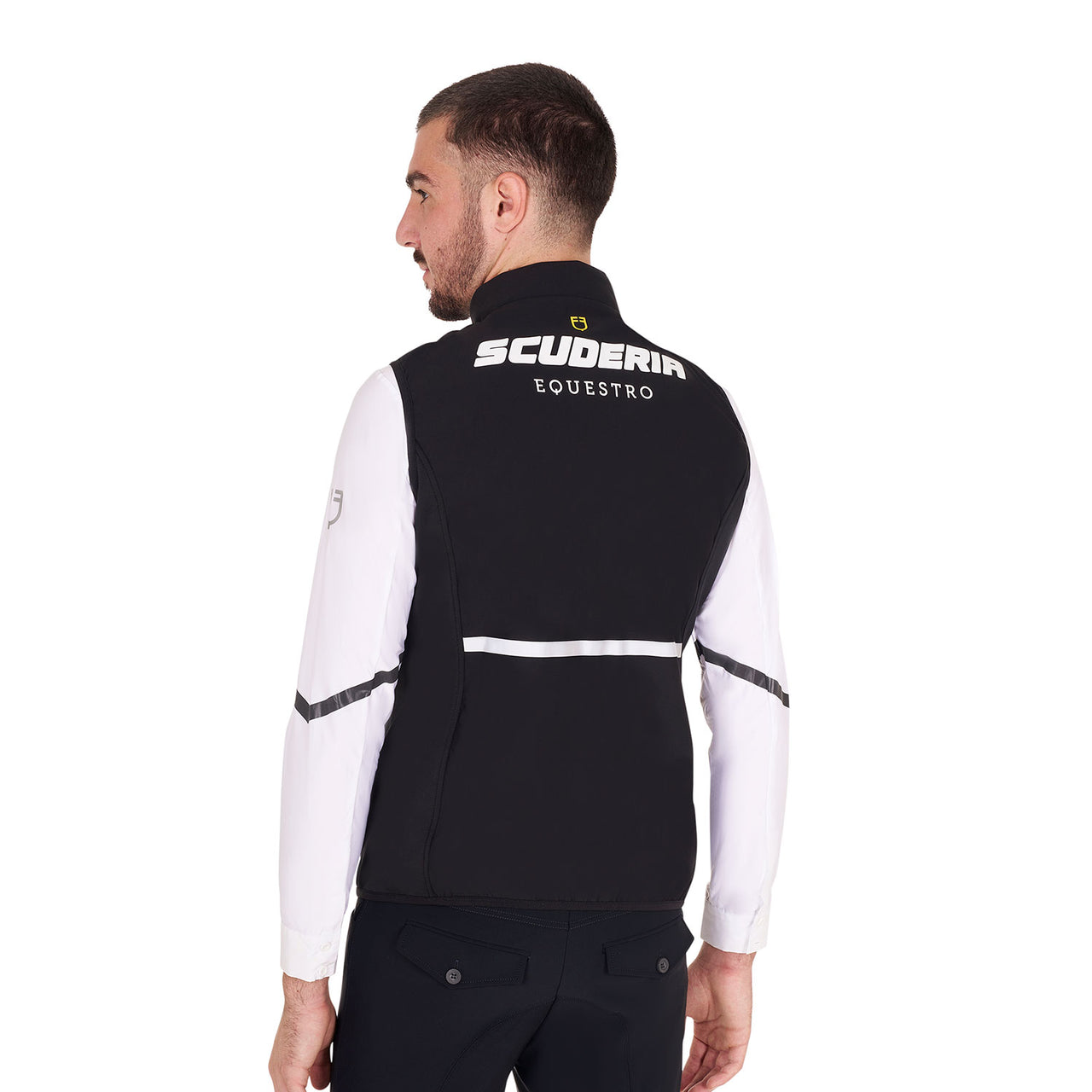 Smanicato uomo slim fit in tessuto tecnico | Abbigliamento | Gilet | Equestro