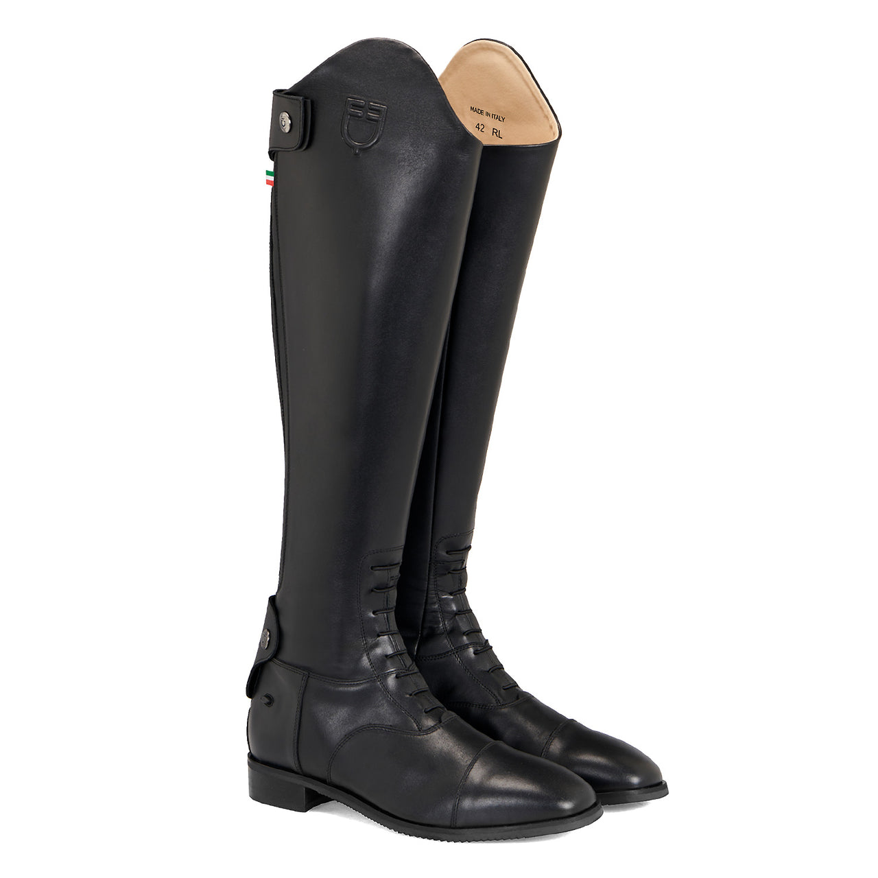 Stivali unisex con lacci e zip posteriore | Calzature | Stivali | Equestro