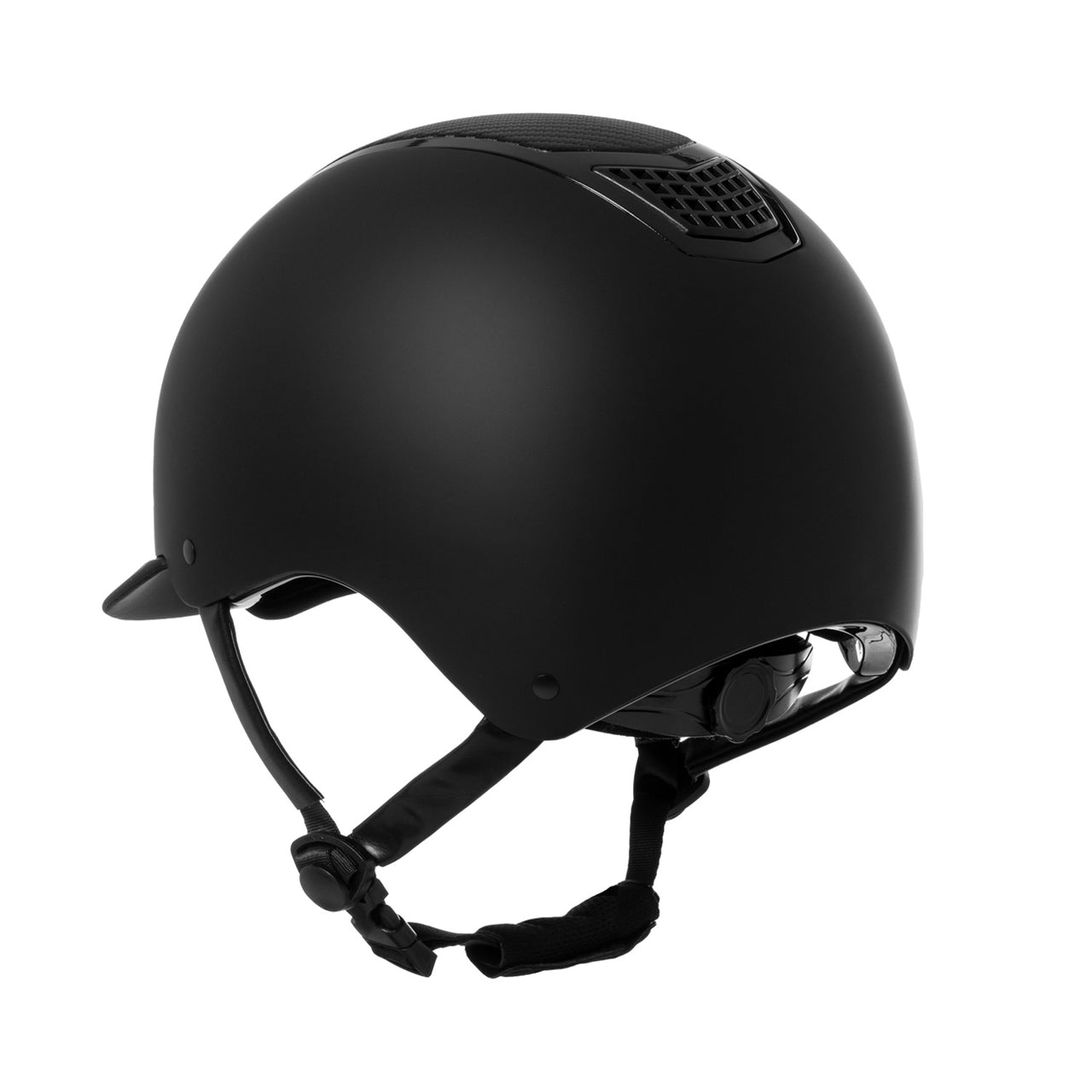 Cap unisex inserto in carbonio e frame lucido omologazione EN 1384-2023 | Protezioni | Caschi e Cappelli Protettivi | Equestro