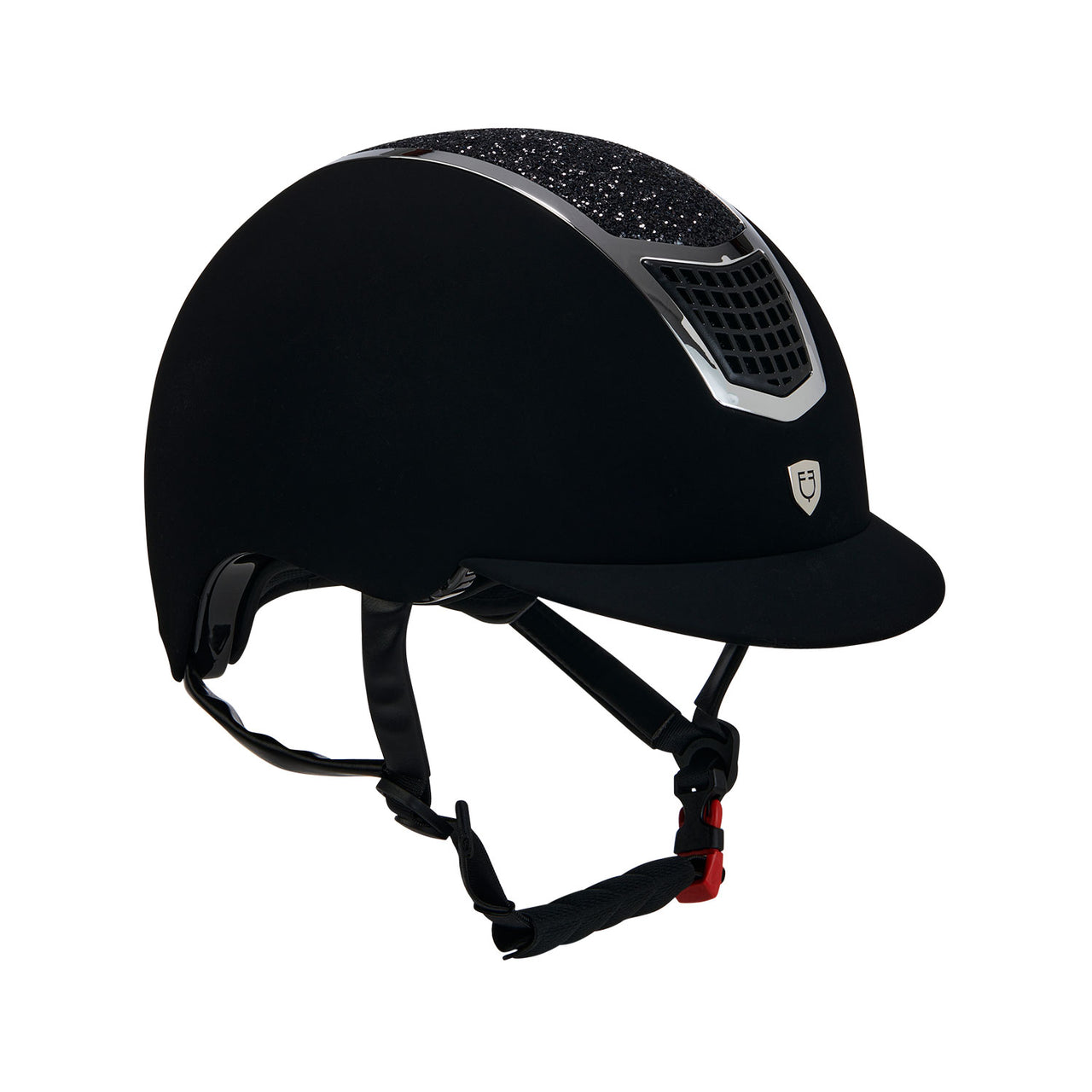 Cap ultra-light in velluto con strass | Protezioni | Caschi e Cappelli Protettivi | Equestro