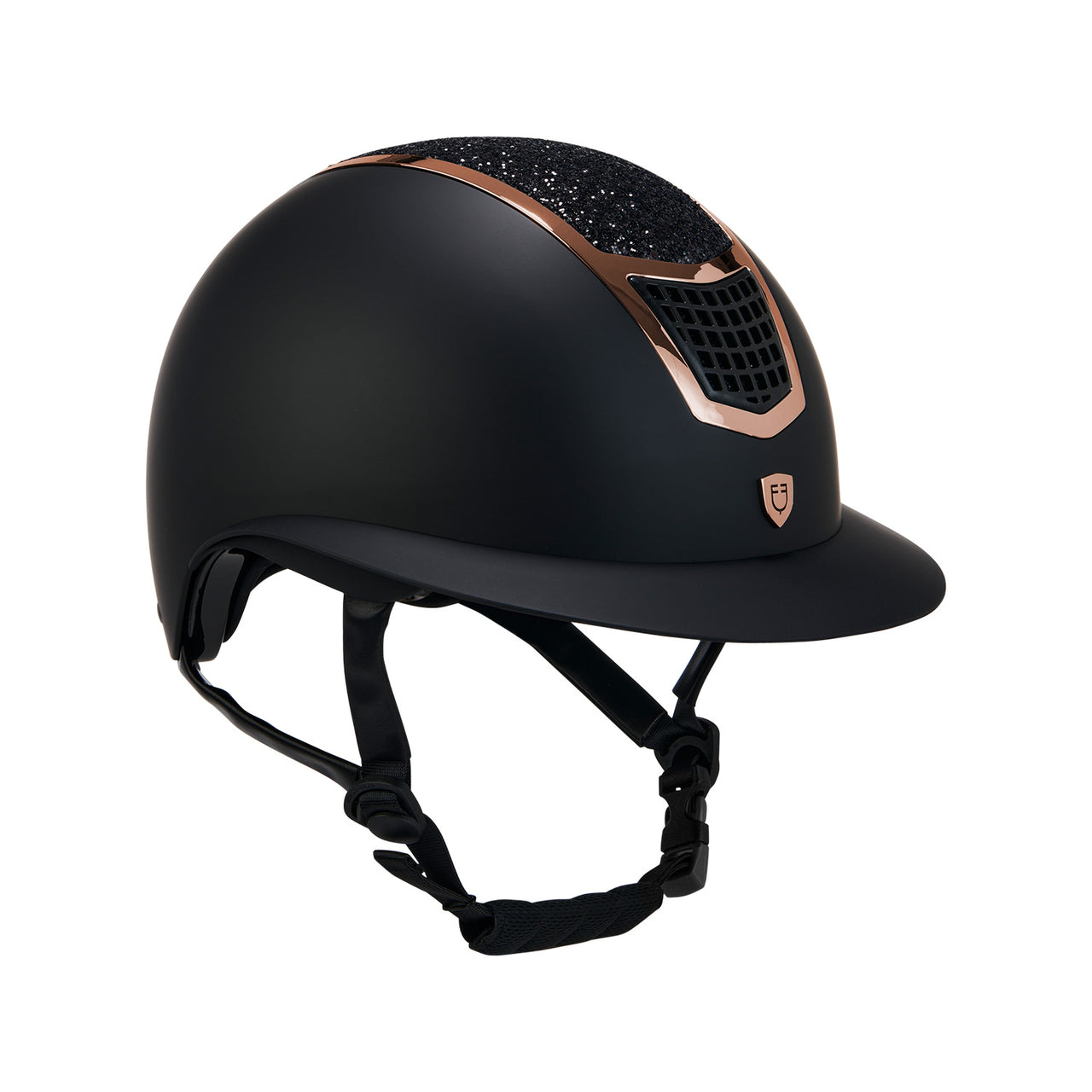 Cap con brillantini e visiera larga omologazione EN 1384-2023 | Protezioni | Caschi e Cappelli Protettivi | Equestro