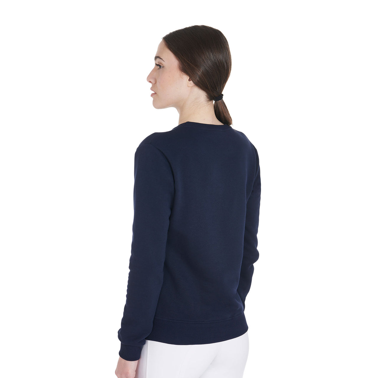 Felpa donna girocollo logo centrale | Abbigliamento | Felpe | Equestro