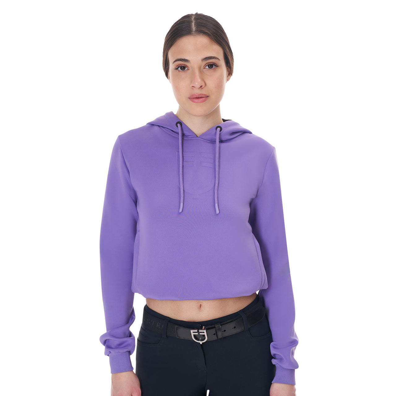 Felpa donna cut out con cappuccio | Abbigliamento | Felpe | Equestro