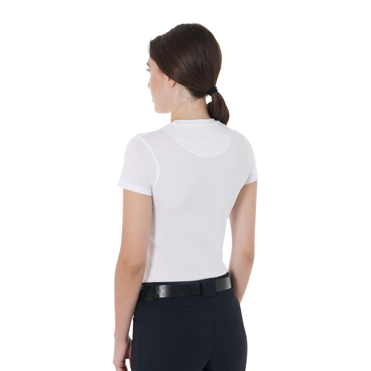 T-shirt donna slim fit con stampa fluorescente | Abbigliamento | T-Shirt | Equestro
