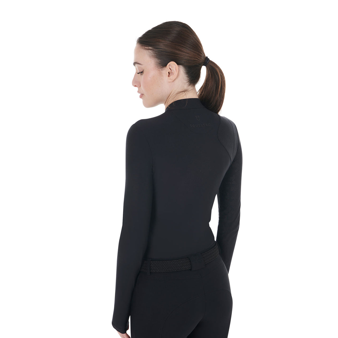 Polo da allenamento donna in tessuto elasticizzato | Abbigliamento | Polo da Allenamento | Equestro