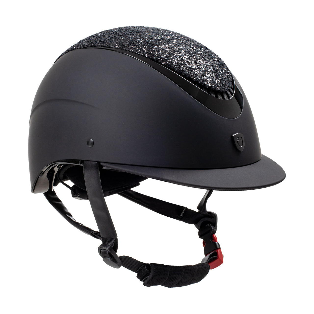 Cap visiera stretta con brillantini omologazione EN 1384-2023 | Protezioni | Caschi e Cappelli Protettivi | Equestro