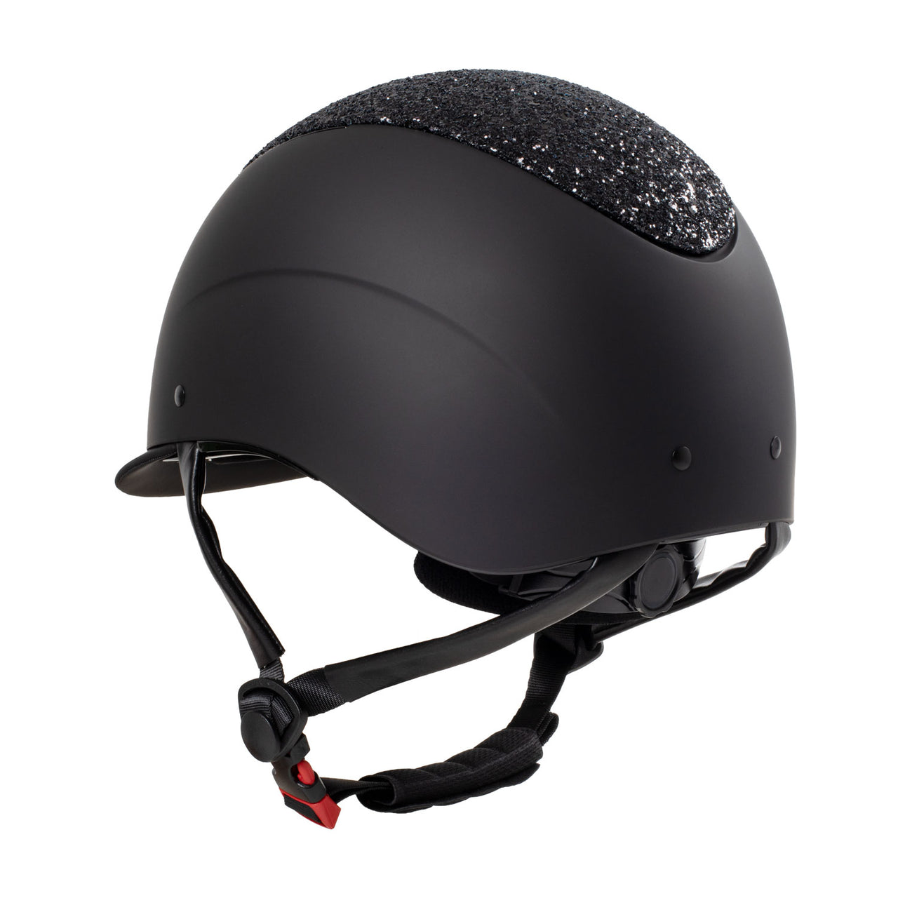 Cap visiera stretta con brillantini omologazione EN 1384-2023 | Protezioni | Caschi e Cappelli Protettivi | Equestro