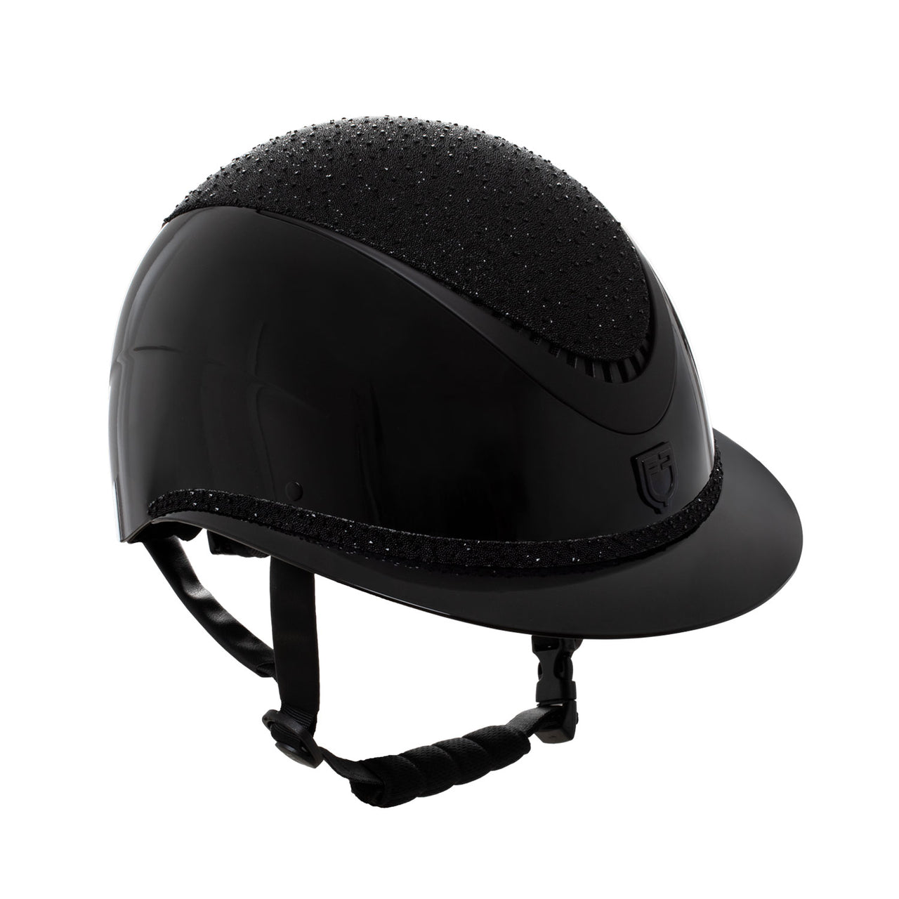 Cap con visiera larga e brillantini omologazione EN 1384-2023 | Protezioni | Caschi e Cappelli Protettivi | Equestro