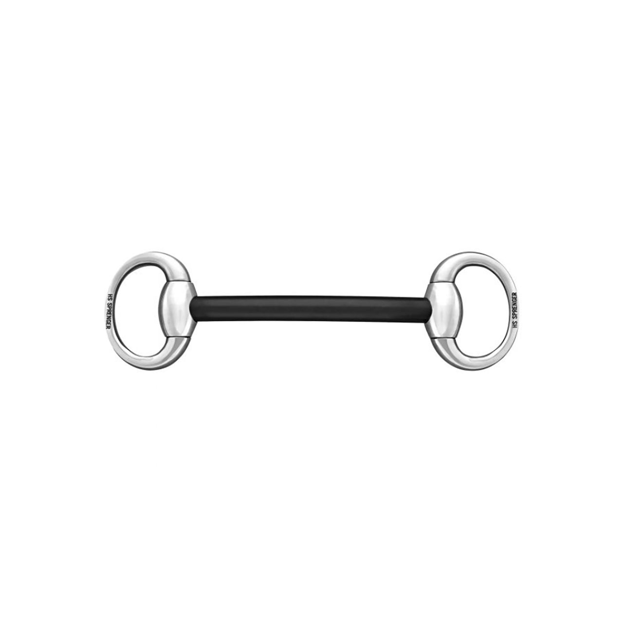 EGGBUTT MULLEN MOUTH BIT 16MM HARD CARBON W.55MM ST.ST.RG. | Imboccature e Accessori | Imboccature e Accessori | Sprenger