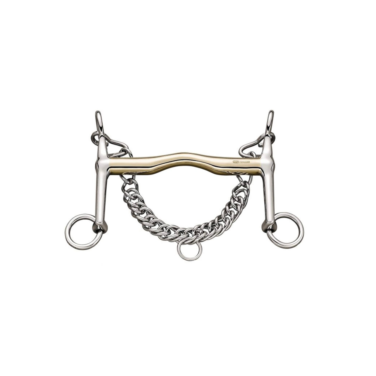 HS WEYMOUTH SENSOGAN 16MM WITH 5CM ST.ST. CHEEKS | Imboccature e Accessori | Imboccature e Accessori | Sprenger