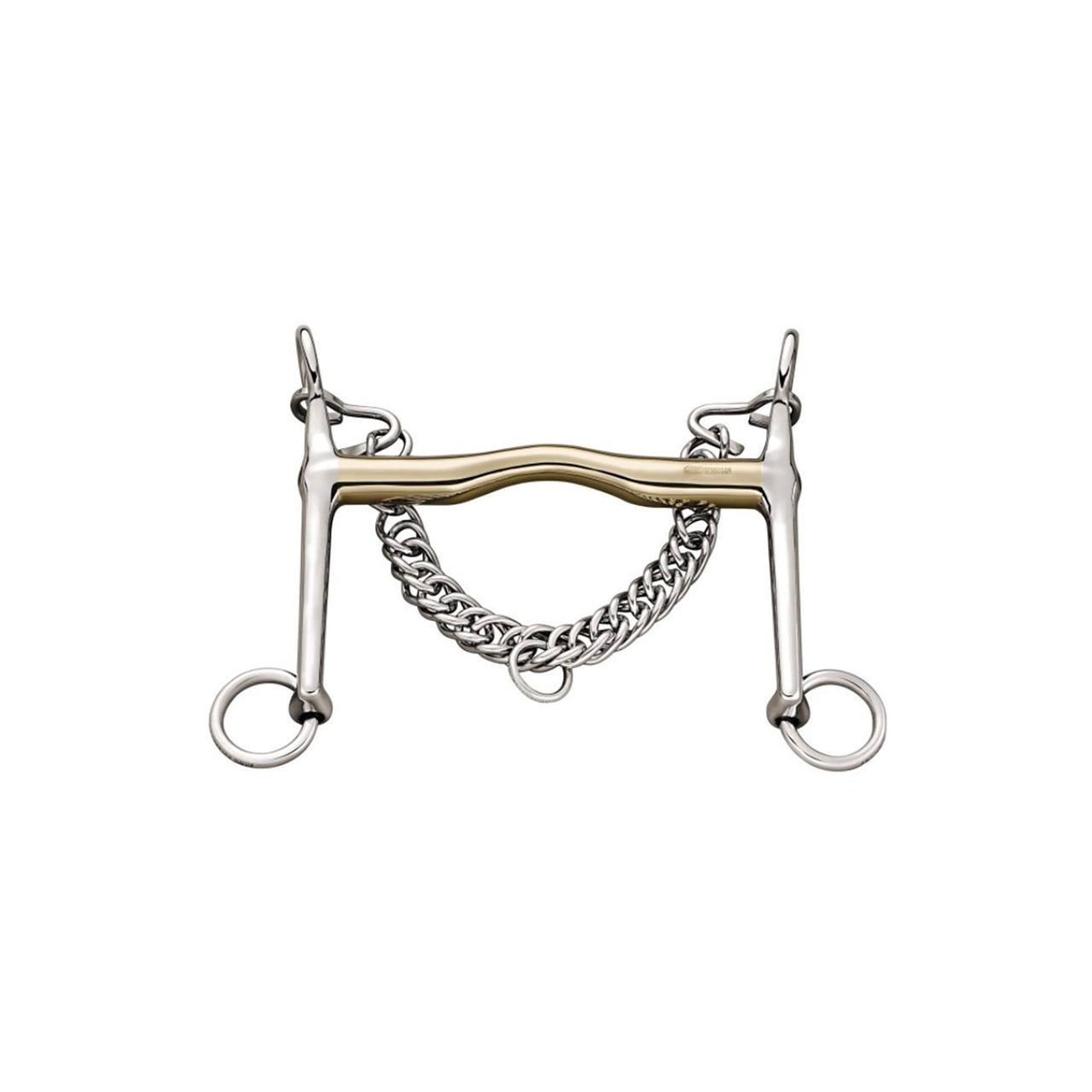 HS WEYMOUTH SENSOGAN 16MM WITH 7CM ST.ST. CHEEKS | Imboccature e Accessori | Imboccature e Accessori | Sprenger
