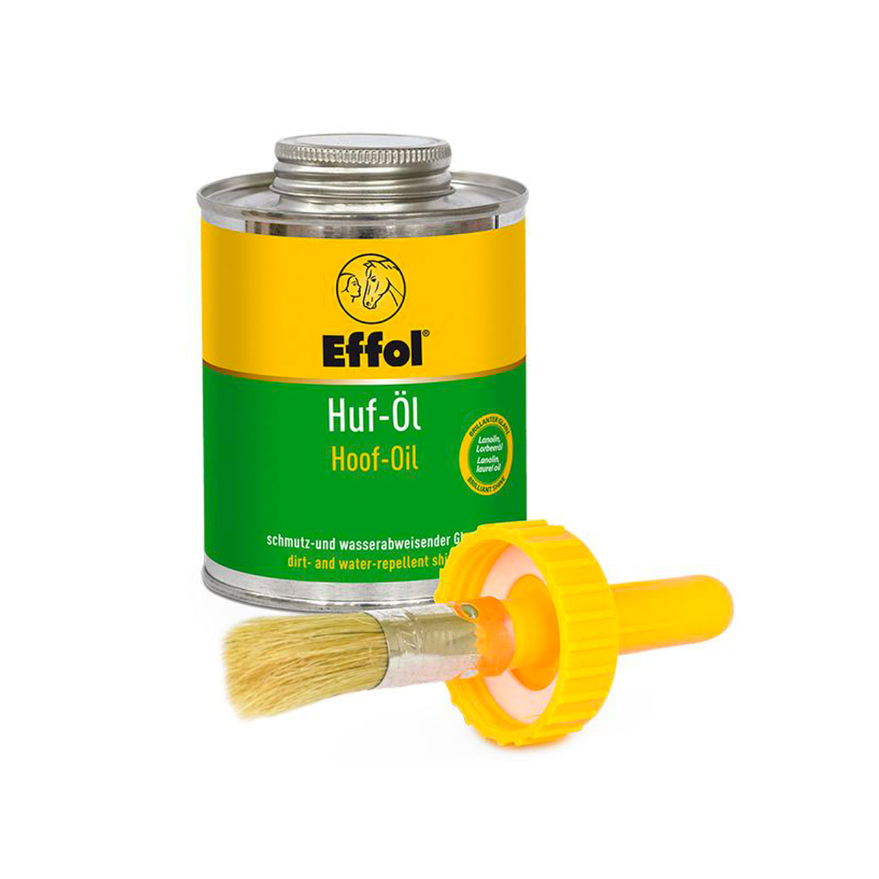 OLIO ZOCCOLI C/PENNELLO EFFOL 475 ML | Cura del Cavallo | Cura degli Zoccoli | Effol