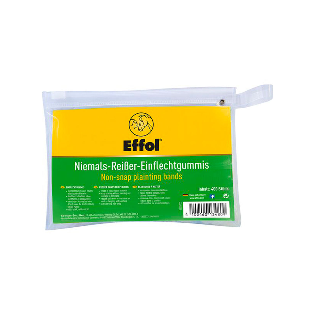 ELASTICI CRINIERA EFFOL (400 PZ) | Cura del Cavallo | Accessori Groom | Effol