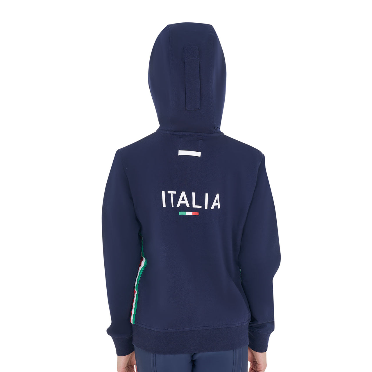 Felpa in pile unisex bambini con cappuccio Equestro X FISE | Abbigliamento | Felpe | Equestro