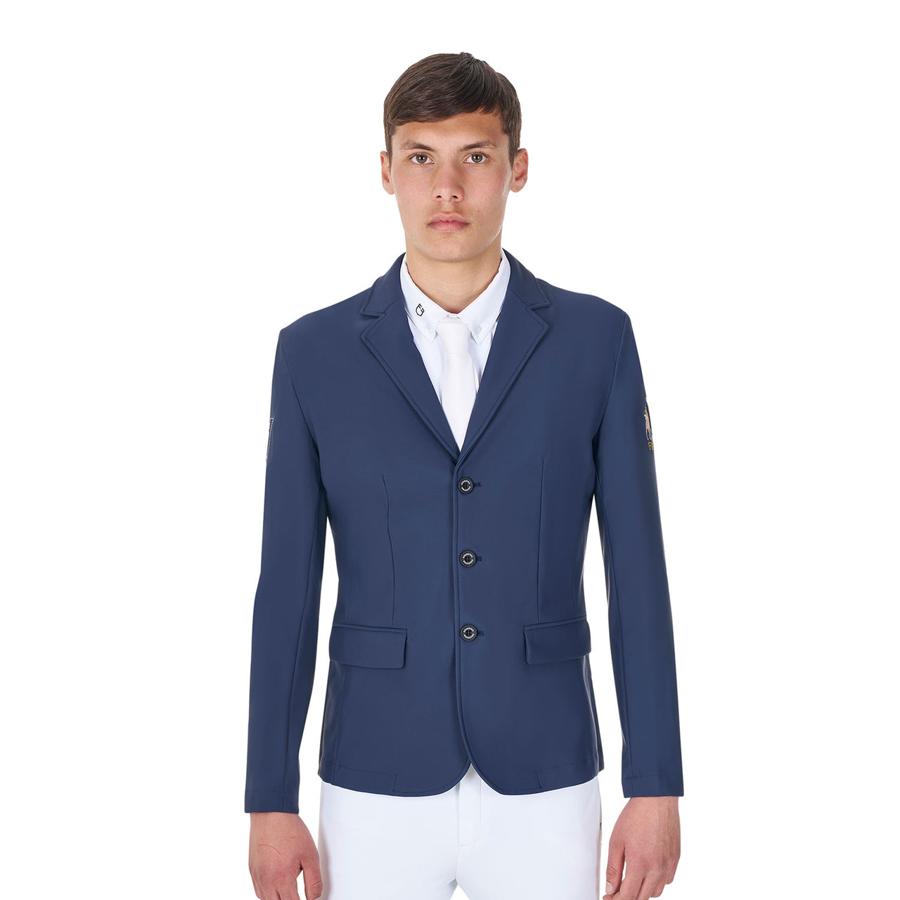 Giacca uomo da concorso tre bottoni Equestro X FISE | Abbigliamento | Abbigliamento da Competizione | Equestro
